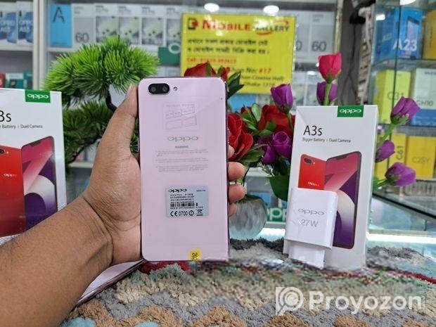 OPPO A3s 6 128 ফুল বক্স (New)