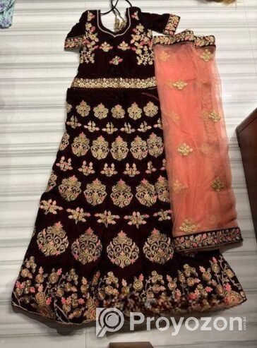 Dress and lahenga