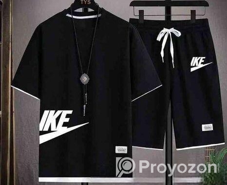 Mash T-Shirt and Short Pant Set For Men’s