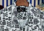 Premium Double Pocket Print Shirt