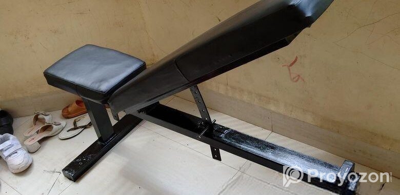 Gym bench flat and incline