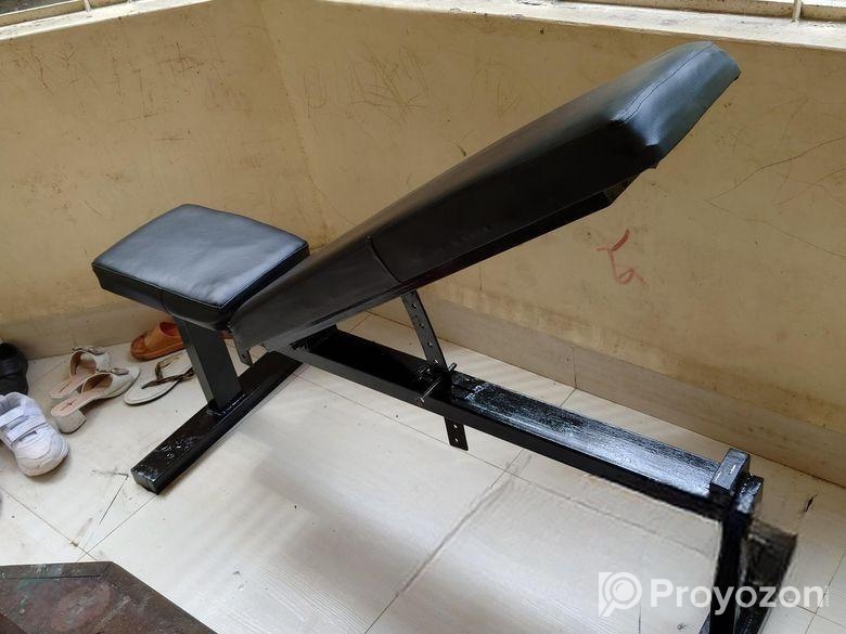 Gym bench flat and incline