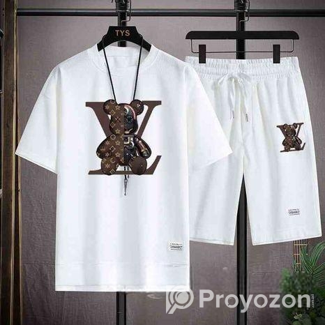 Mash T-Shirt and Short Pant Set For Men’s
