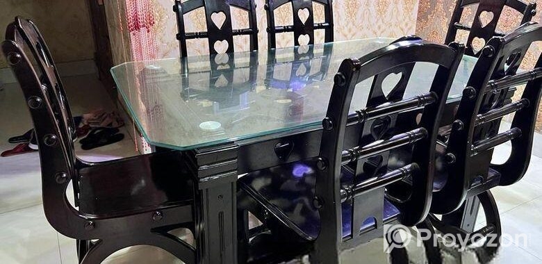 Six Seat Dining Table