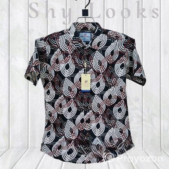 Luxury China Spendex Cot Half Sleeve shirt