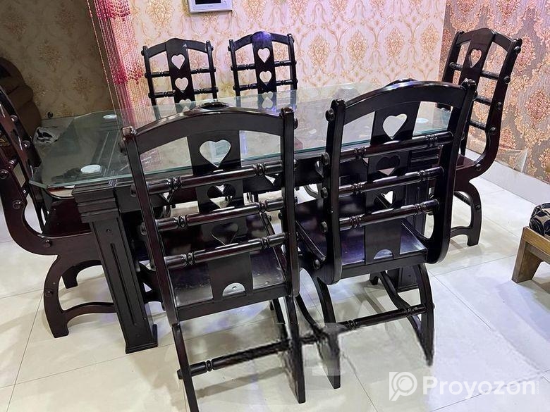 Six Seat Dining Table