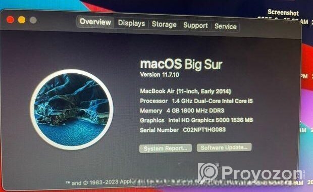 MacBook Air Early 2014