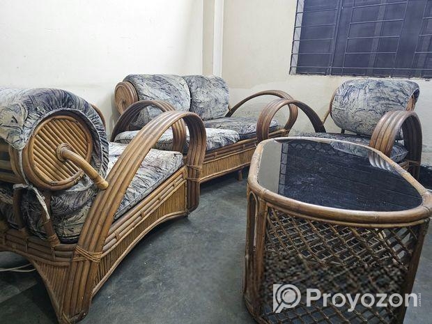 Cane Sofa Set ‍Sell hobe