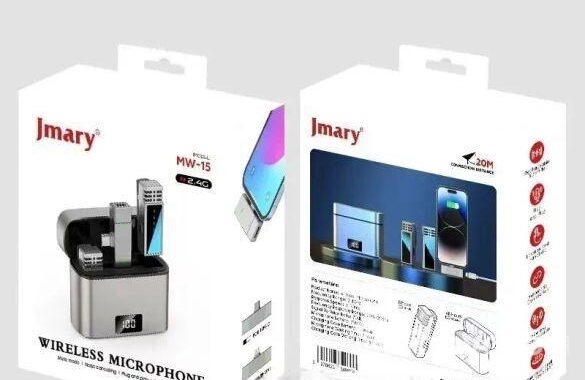 Jmary MW-15 | 2.4G Wireless Microphone For Mobile