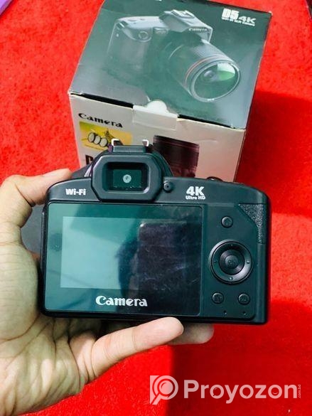 Wi-Fi Free Connected 5D 4K Video Camera