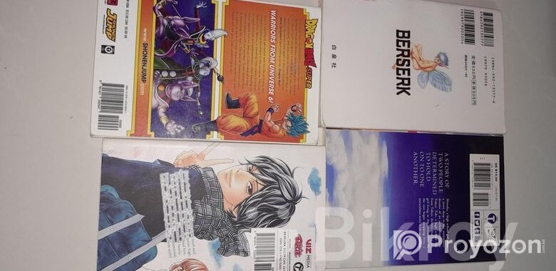 Manga 4 Pcs