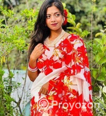 অরজিনাল পিওর চান্দেরি সিল্ক নতুন শাড়ি