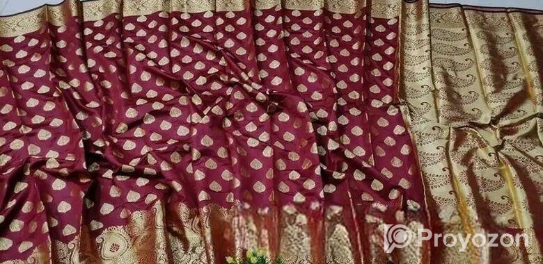 কাতান শাড়ি
