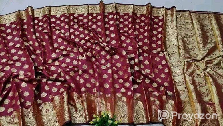 কাতান শাড়ি