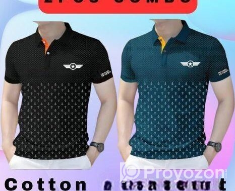 Combo Cotton Polo Shirt For Men’s