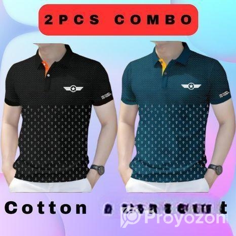 Combo Cotton Polo Shirt For Men’s