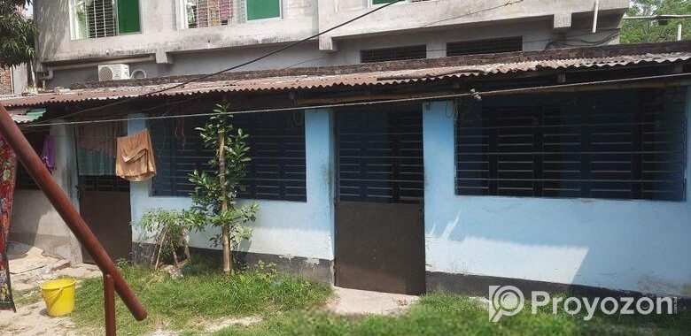 কাজীপাড়া মানিক তলায় একতলা বাড়ির সহ পাঁচ শতাংশ