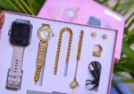 A58 Plus Ladies Gift Set ঘড়ি সহ ৮টি গিফট