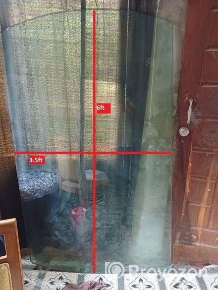 ডাইনিং টেবিলের গ্লাস 10mm পুরু ৪২X৭২ ইঞ্চি