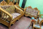 কাঠের এই সোফা সেট বিক্রি করা হবে