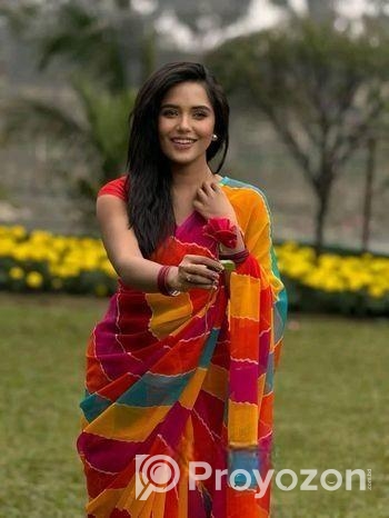 অরজিনাল পিওর চান্দেরি সিল্ক নতুন শাড়ি