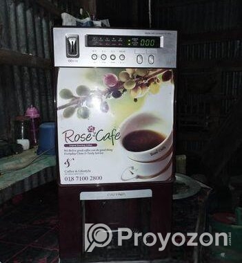 Rose cafe digital coffee machine ml 2010