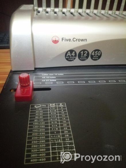 Spiral Binding Machine