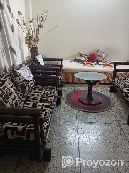 সেগুন কাঠের সোফা