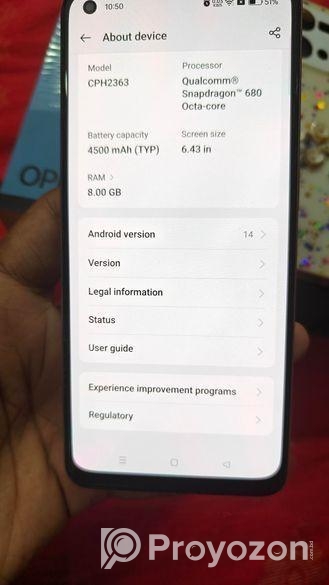 OPPO F21 Pro 8/128gb (Used)