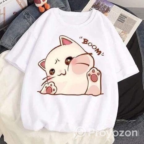 Drop shoulder T-shirt