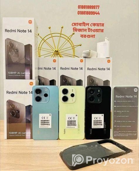 Xiaomi NOTE 14 6-8/128-256 (New)