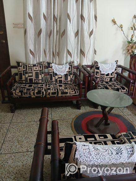 সেগুন কাঠের সোফা