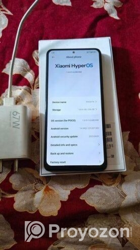 Xiaomi Poco F4 full fresh 8+256 (Used)