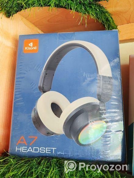 Kisonli RGB Bluetooth Headphone- A7