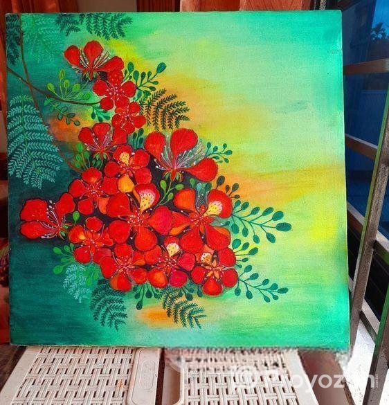 ক্যানভাস পেইন্টিং