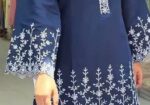 Soft Cotton Embroidery Three Piece