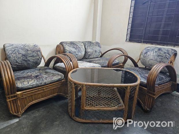 Cane Sofa Set ‍Sell hobe