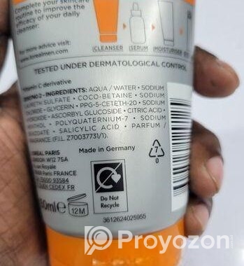 L’Oreal Men Expert New Hydra Energetic Face wash
