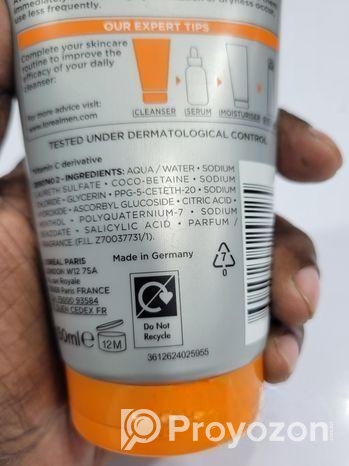 L’Oreal Men Expert New Hydra Energetic Face wash