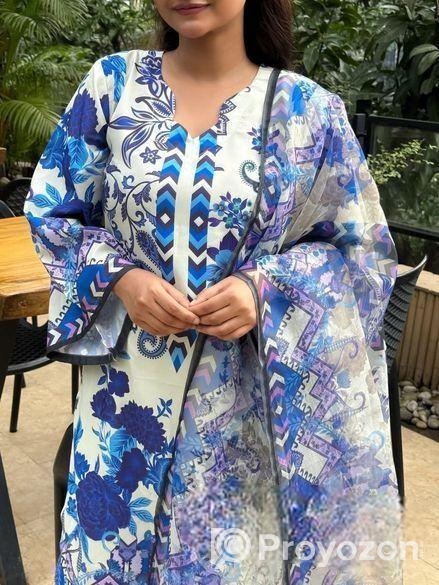 Digital Print Three Piece