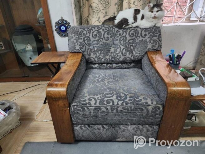 Customized sofa set with center table