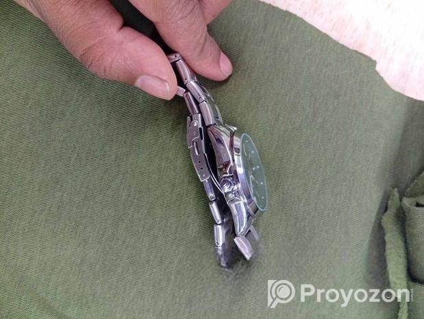 Casio Edifice Green Dial Analog Men’s Watch- EFV-