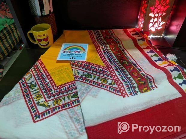 সিরাজগন্জের হাফ সিল্ক শাড়ি (নতুন)