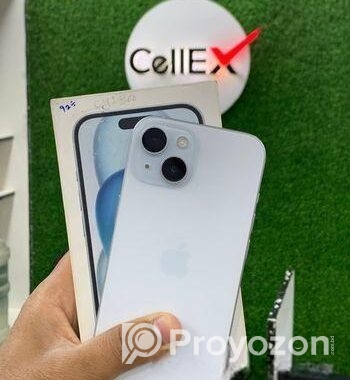 Apple iPhone 15 128gb blue box (Used)