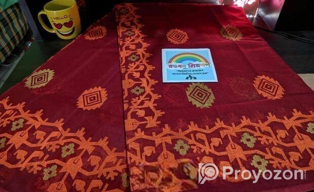 সিরাজগন্জের হাফ সিল্ক শাড়ি (নতুন)