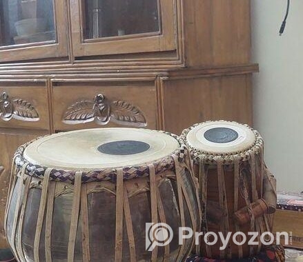 A pair of customised tabla