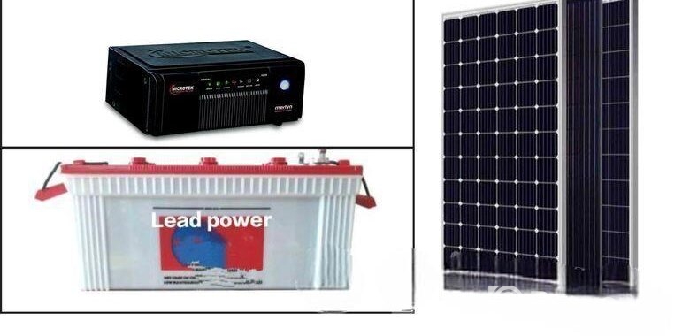 3 fan 5 bulb Ips+solar system