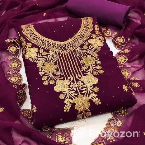 Georgette Embroidery Four Piece