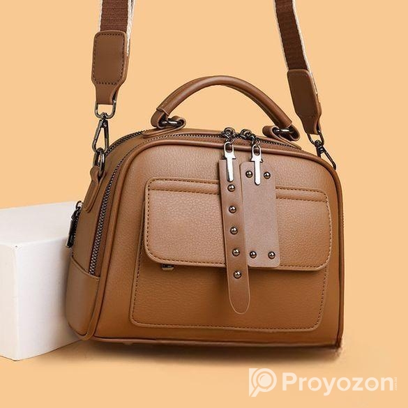 High end ladies’ handbag multi-layer large capaci