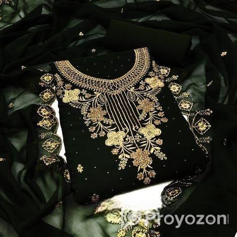 Georgette Embroidery Four Piece